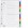 A4 Dividers Indices 10 Tab Pvc Polypropylene Coloured