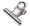 Chrome Letter Clips 76mm