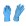 Rubber Gloves Selfgard Silver-lined Blue Large Pair